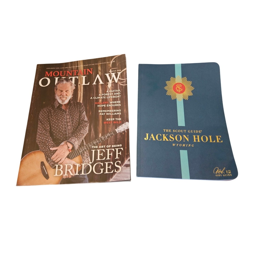 Mountain Outlaw‎ Winter 2026 Jeff Bridges & The Scout Guide Jackson Hole Vol 12
